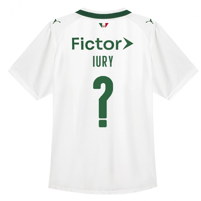 Danxen Mænd Iury Salles Araujo Dos Santos #0 Grøn Hvid Udebane Spillertrøjer 2026/27 Trøje T-Shirt