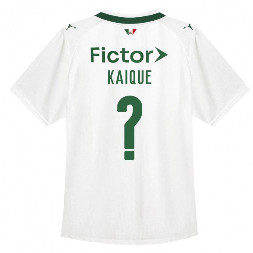 Danxen Mænd Kaique Gabriel Da Conceição #0 Grøn Hvid Udebane Spillertrøjer 2026/27 Trøje T-Shirt