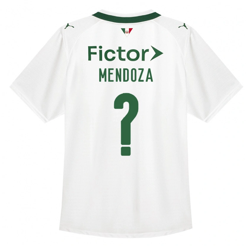 Danxen Mænd Beymar Mendoza #0 Grøn Hvid Udebane Spillertrøjer 2026/27 Trøje T-Shirt