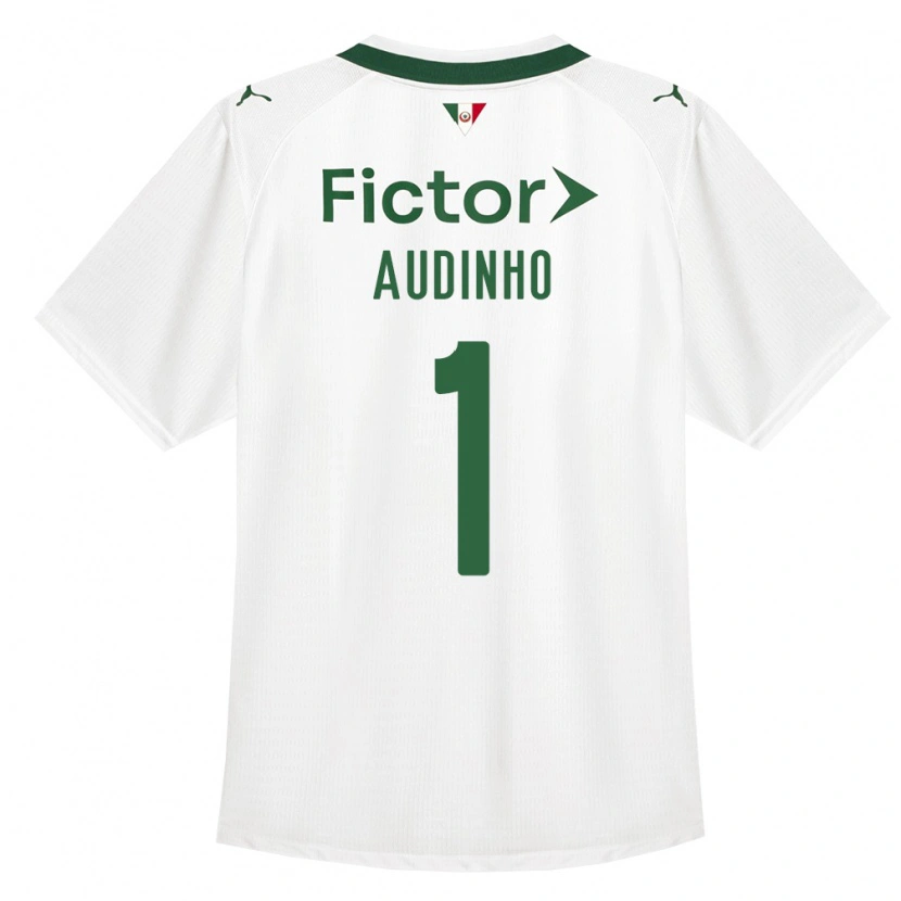 Danxen Mænd Audo Ventilari Albuquerque Da Costa #1 Grøn Hvid Udebane Spillertrøjer 2026/27 Trøje T-Shirt