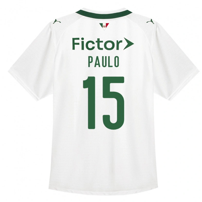 Danxen Mænd João Paulo #15 Grøn Hvid Udebane Spillertrøjer 2026/27 Trøje T-Shirt