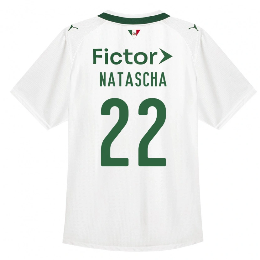 Danxen Mænd Natascha #22 Grøn Hvid Udebane Spillertrøjer 2026/27 Trøje T-Shirt
