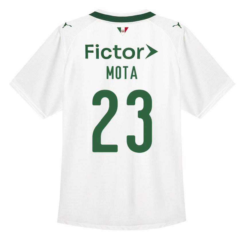Danxen Mænd Flávia Mota #23 Grøn Hvid Udebane Spillertrøjer 2026/27 Trøje T-Shirt