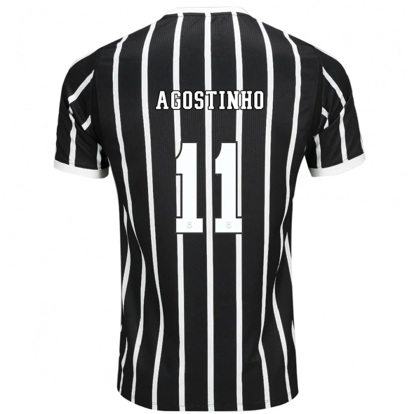 Danxen Mænd Léo Agostinho #11 Sort Hvid Rød Udebane Spillertrøjer 2026/27 Trøje T-Shirt