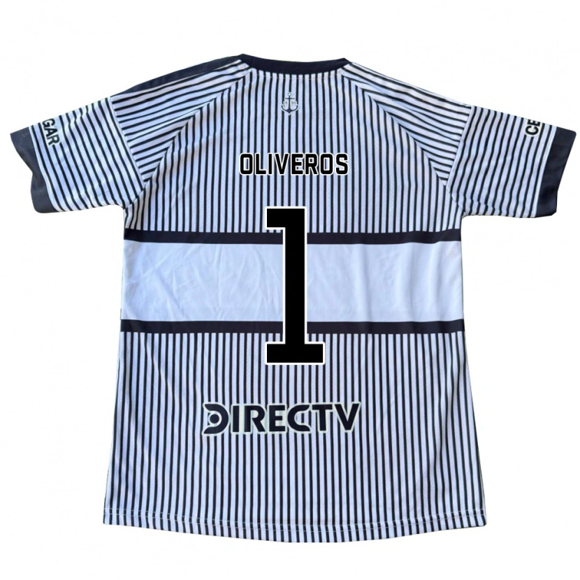 Danxen Mænd Laurina Oliveros #1 Hvid Sort Gul Udebane Spillertrøjer 2026/27 Trøje T-Shirt