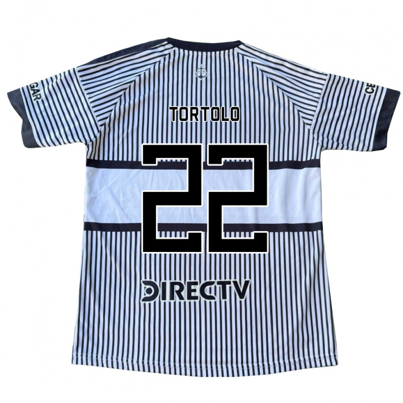 Danxen Mænd Dulce Tortolo #22 Hvid Sort Gul Udebane Spillertrøjer 2026/27 Trøje T-Shirt