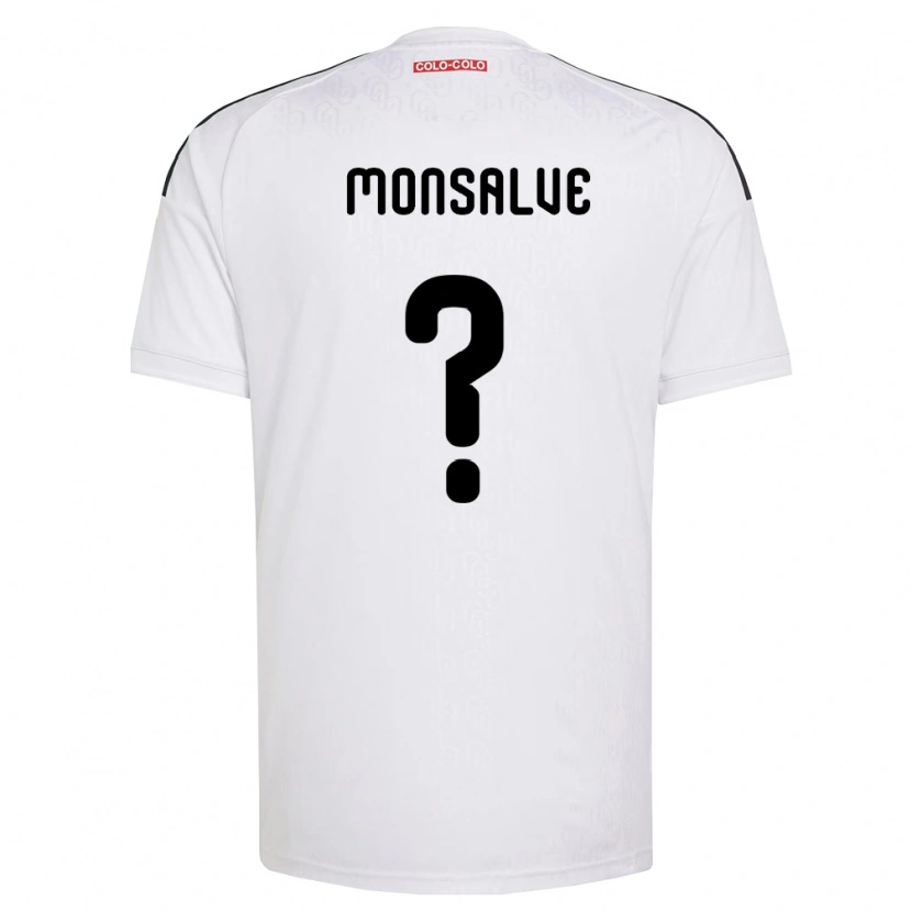 Danxen Kvinder Gaspar Monsalve #0 Hvid Sort Hjemmebane Spillertrøjer 2026/27 Trøje T-Shirt