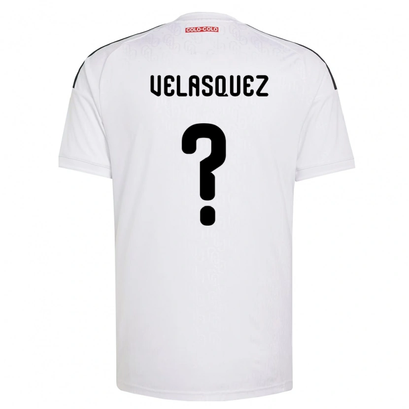 Danxen Kvinder Milovan Velásquez #0 Hvid Sort Hjemmebane Spillertrøjer 2026/27 Trøje T-Shirt