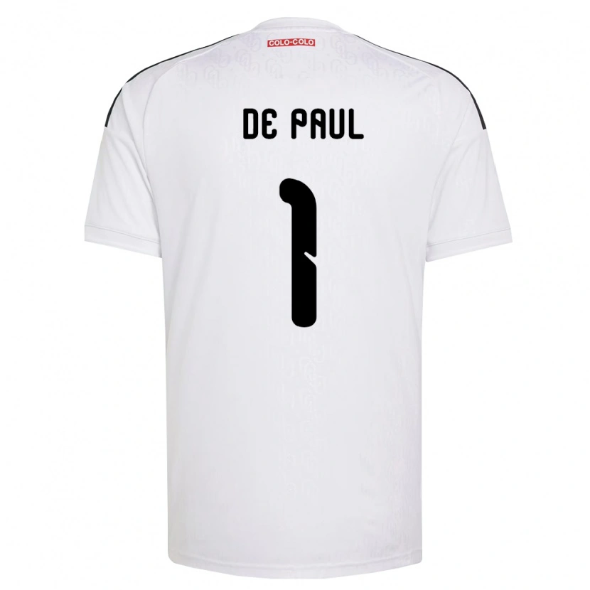 Danxen Kvinder Fernando De Paul #1 Hvid Sort Hjemmebane Spillertrøjer 2026/27 Trøje T-Shirt