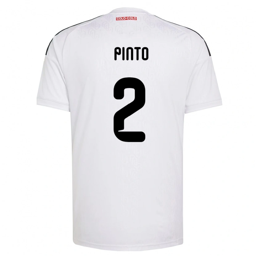Danxen Kvinder Matías Pinto #2 Hvid Sort Hjemmebane Spillertrøjer 2026/27 Trøje T-Shirt