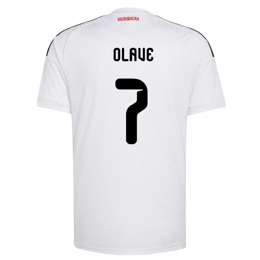 Danxen Kvinder Isidora Olave #7 Hvid Sort Hjemmebane Spillertrøjer 2026/27 Trøje T-Shirt