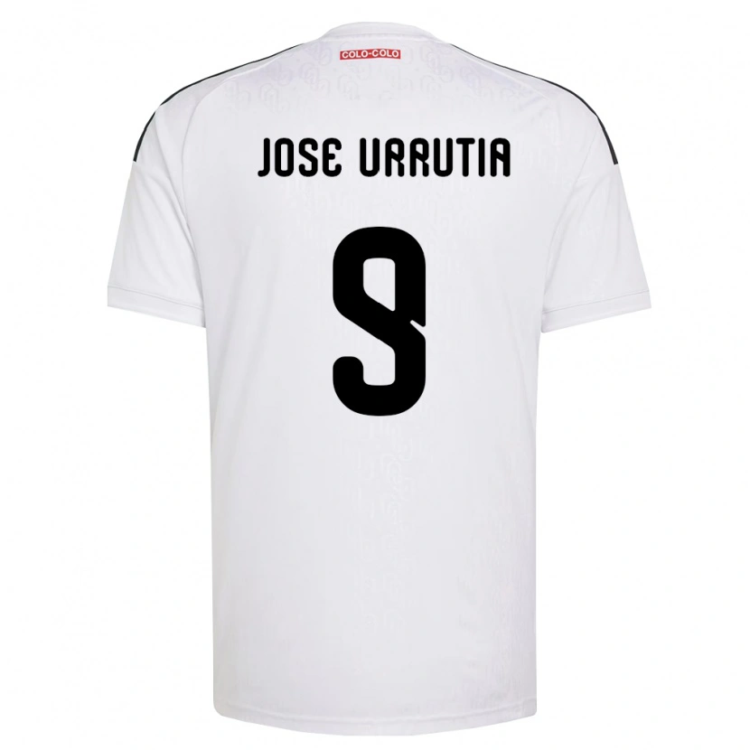 Danxen Kvinder María José Urrutia #9 Hvid Sort Hjemmebane Spillertrøjer 2026/27 Trøje T-Shirt