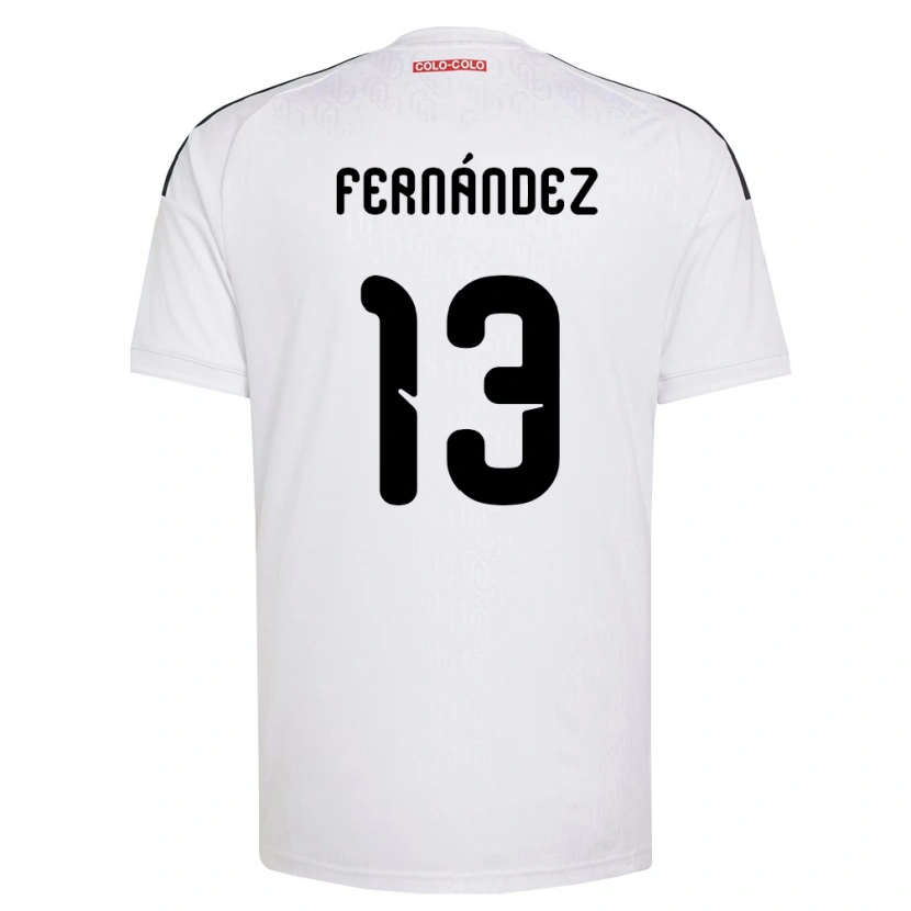 Danxen Kvinder Matías Fernández #13 Hvid Sort Hjemmebane Spillertrøjer 2026/27 Trøje T-Shirt
