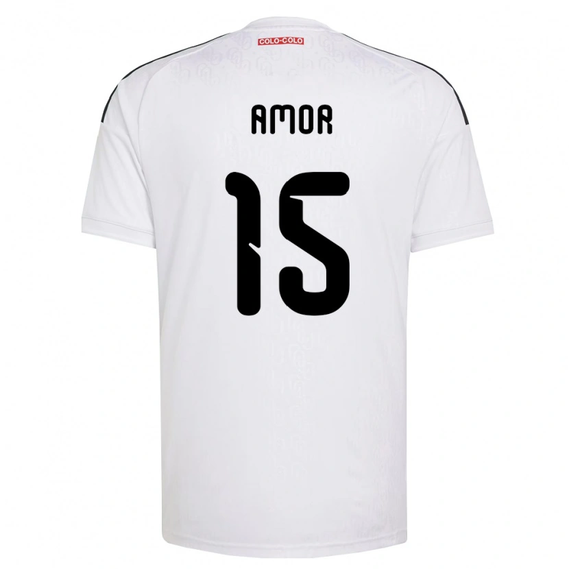 Danxen Kvinder Emiliano Amor #15 Hvid Sort Hjemmebane Spillertrøjer 2026/27 Trøje T-Shirt