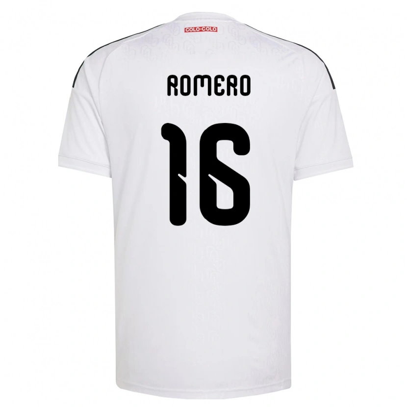 Danxen Kvinder Evanz Romero #16 Hvid Sort Hjemmebane Spillertrøjer 2026/27 Trøje T-Shirt