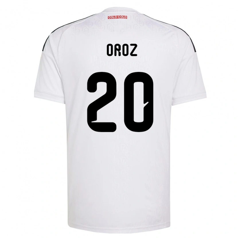 Danxen Kvinder Alexander Oroz #20 Hvid Sort Hjemmebane Spillertrøjer 2026/27 Trøje T-Shirt