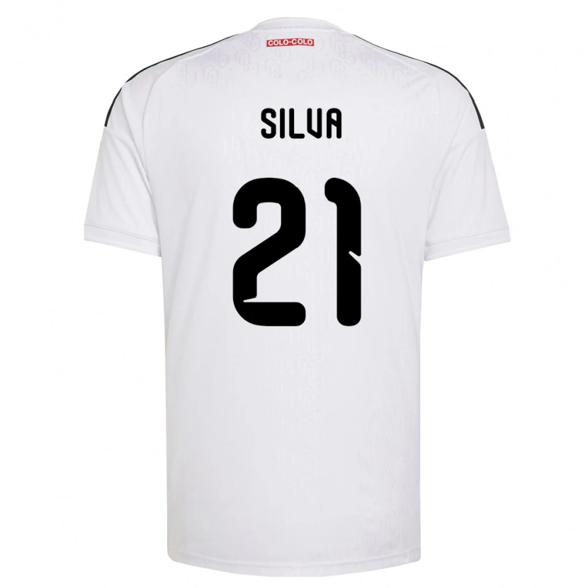 Danxen Kvinder Agustin Silva #21 Hvid Sort Hjemmebane Spillertrøjer 2026/27 Trøje T-Shirt