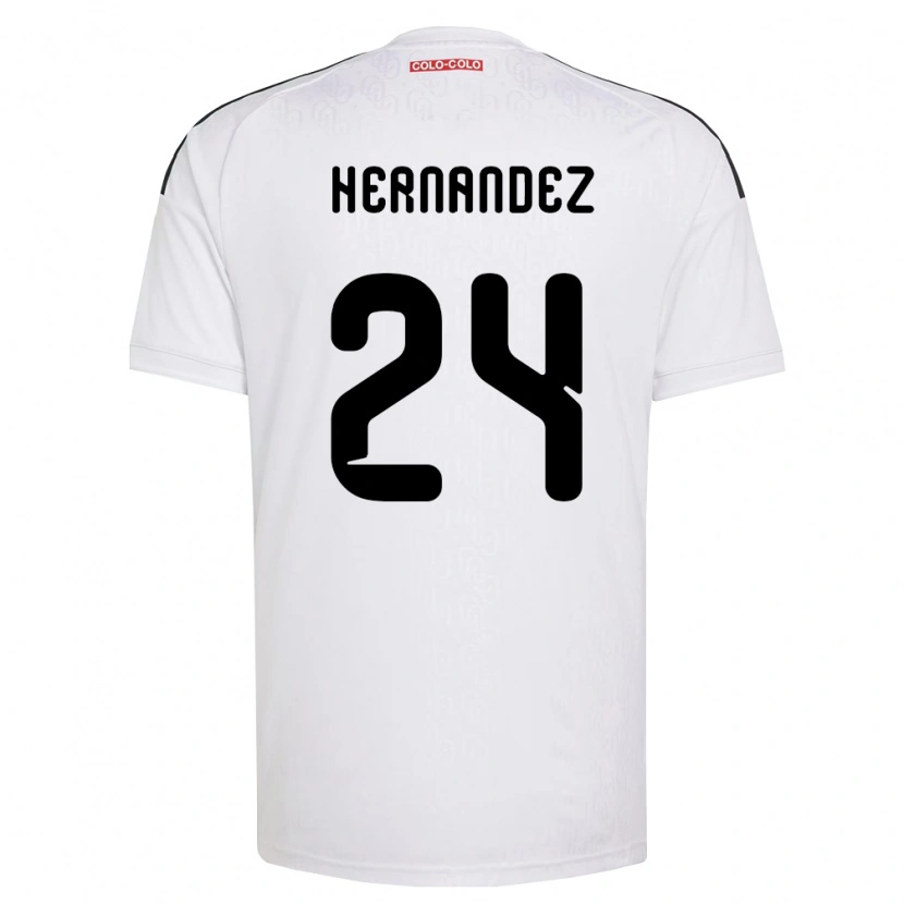 Danxen Kvinder Leandro Hernández #24 Hvid Sort Hjemmebane Spillertrøjer 2026/27 Trøje T-Shirt