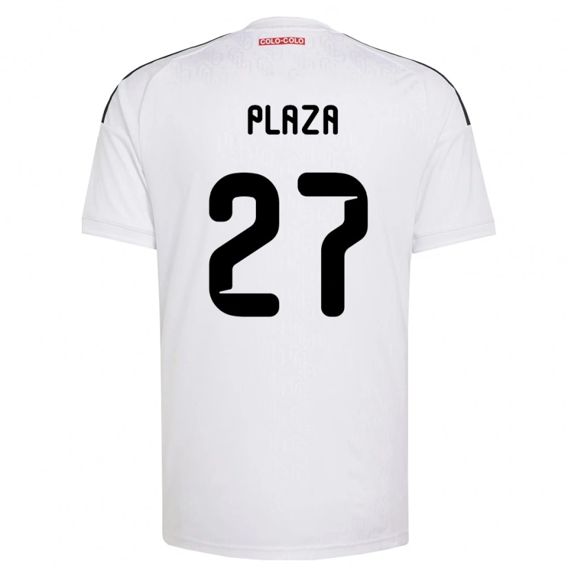 Danxen Kvinder Diego Plaza #27 Hvid Sort Hjemmebane Spillertrøjer 2026/27 Trøje T-Shirt