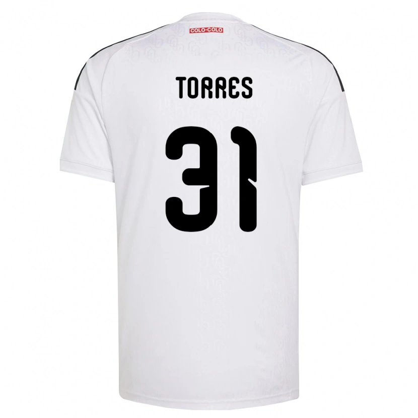 Danxen Kvinder Bruno Torres #31 Hvid Sort Hjemmebane Spillertrøjer 2026/27 Trøje T-Shirt