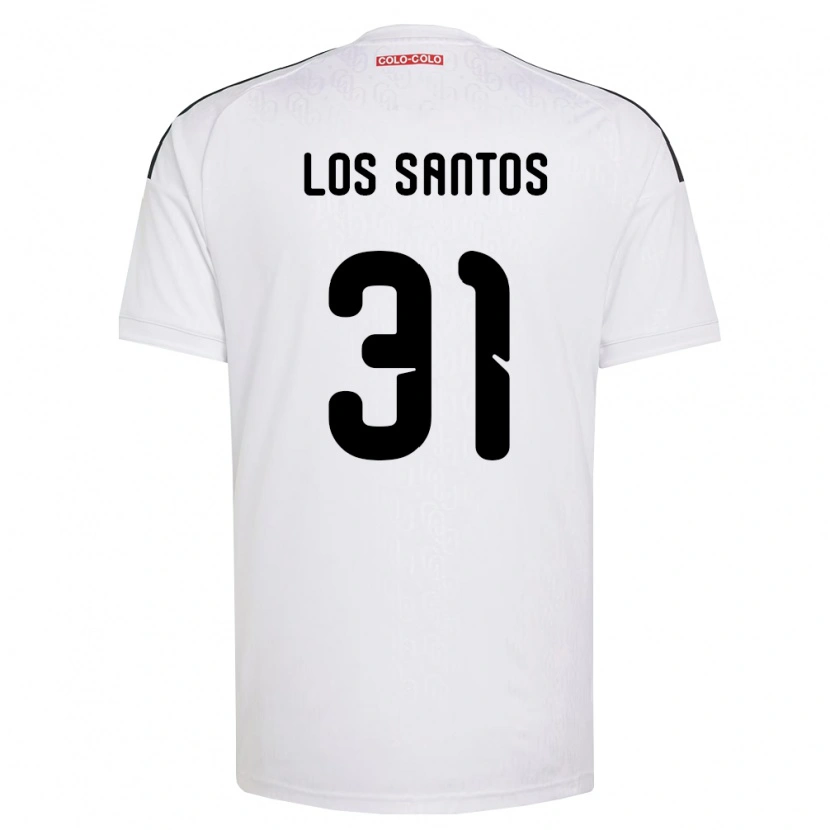 Danxen Kvinder Matías De Los Santos #31 Hvid Sort Hjemmebane Spillertrøjer 2026/27 Trøje T-Shirt