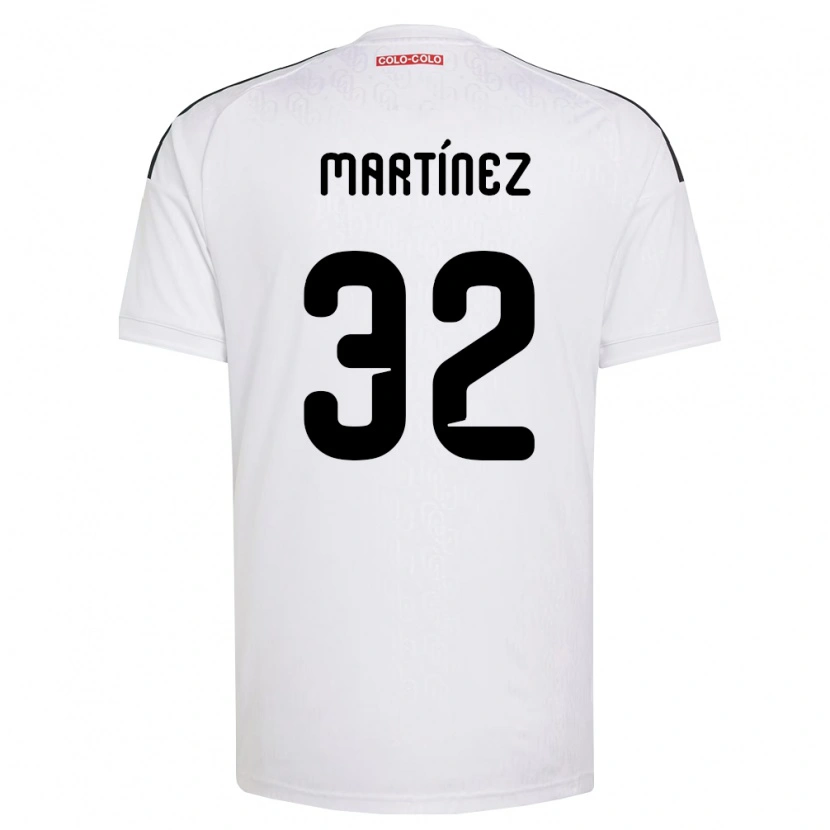 Danxen Kvinder Vicente Martínez #32 Hvid Sort Hjemmebane Spillertrøjer 2026/27 Trøje T-Shirt