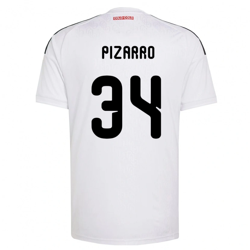 Danxen Kvinder Vicente Pizarro #34 Hvid Sort Hjemmebane Spillertrøjer 2026/27 Trøje T-Shirt