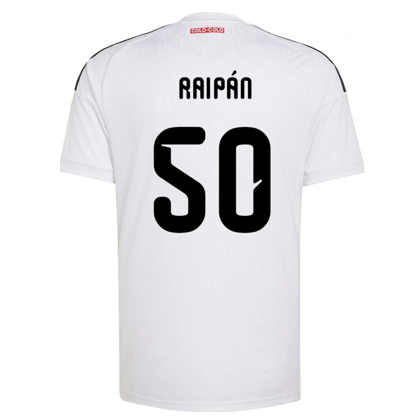 Danxen Kvinder Felipe Raipán #50 Hvid Sort Hjemmebane Spillertrøjer 2026/27 Trøje T-Shirt