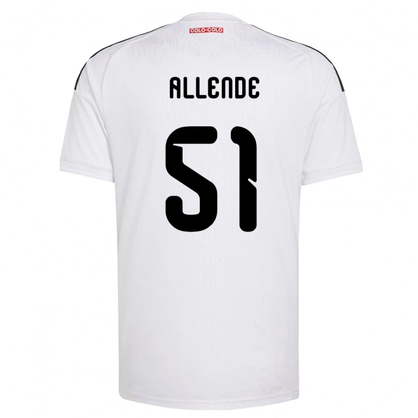 Danxen Kvinder Pierre Allende #51 Hvid Sort Hjemmebane Spillertrøjer 2026/27 Trøje T-Shirt