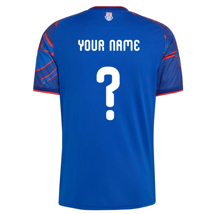 Danxen Kvinder Dit Navn #0 Kongelig Blå Rød Hjemmebane Spillertrøjer 2026/27 Trøje T-Shirt