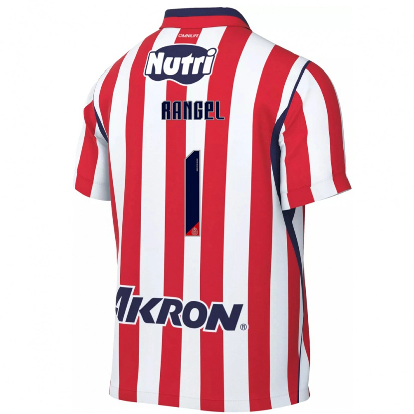 Danxen Kvinder Raúl Rangel #1 Rød Hvid Hjemmebane Spillertrøjer 2026/27 Trøje T-Shirt
