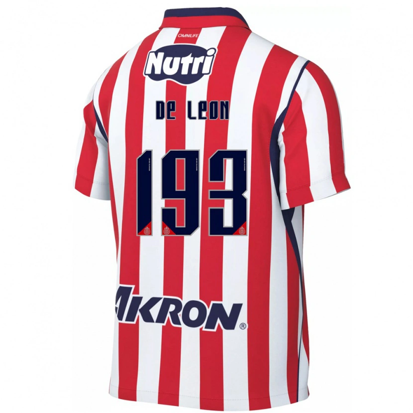 Danxen Kvinder Jared De León #193 Rød Hvid Hjemmebane Spillertrøjer 2026/27 Trøje T-Shirt