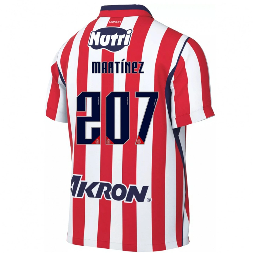 Danxen Kvinder Raúl Martínez #207 Rød Hvid Hjemmebane Spillertrøjer 2026/27 Trøje T-Shirt