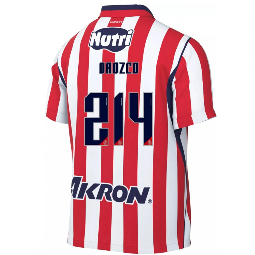 Danxen Kvinder Yohan Orozco #214 Rød Hvid Hjemmebane Spillertrøjer 2026/27 Trøje T-Shirt