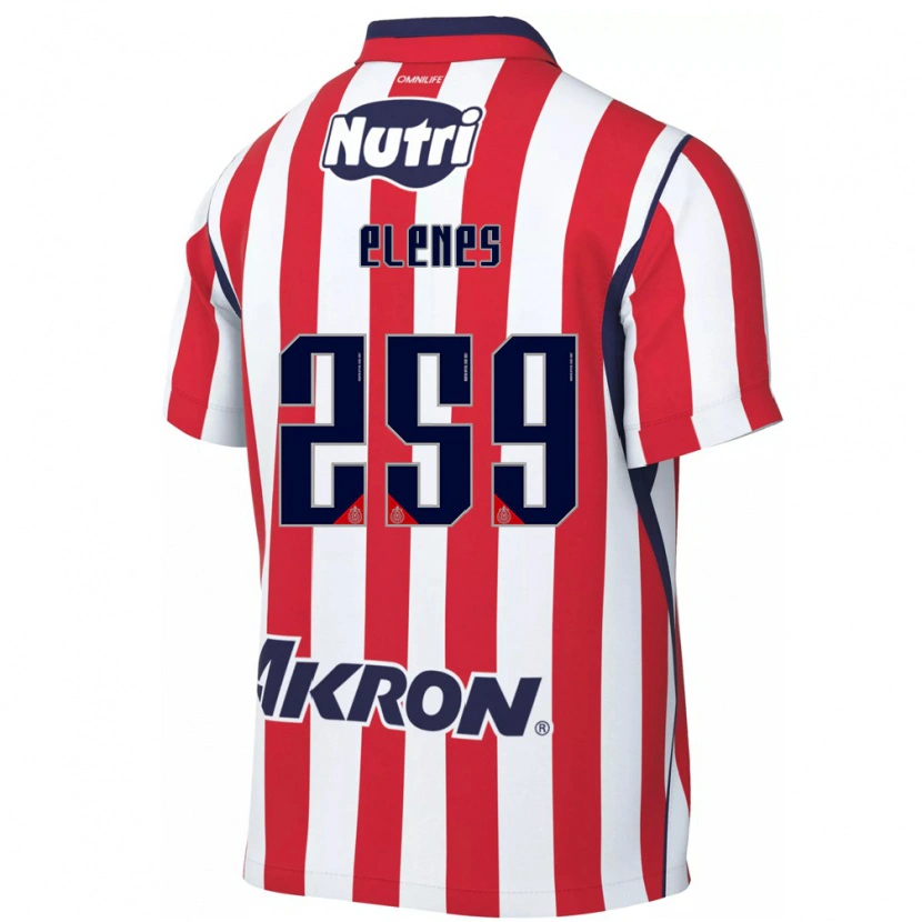 Danxen Kvinder José Elenes #259 Rød Hvid Hjemmebane Spillertrøjer 2026/27 Trøje T-Shirt