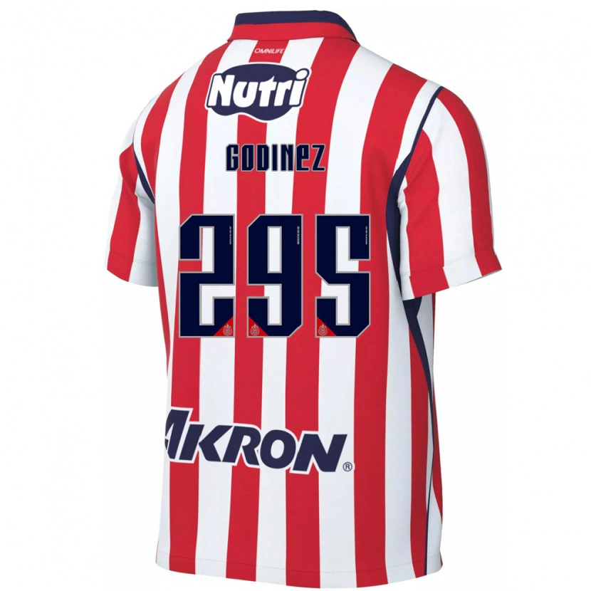 Danxen Kvinder André Godinez #295 Rød Hvid Hjemmebane Spillertrøjer 2026/27 Trøje T-Shirt