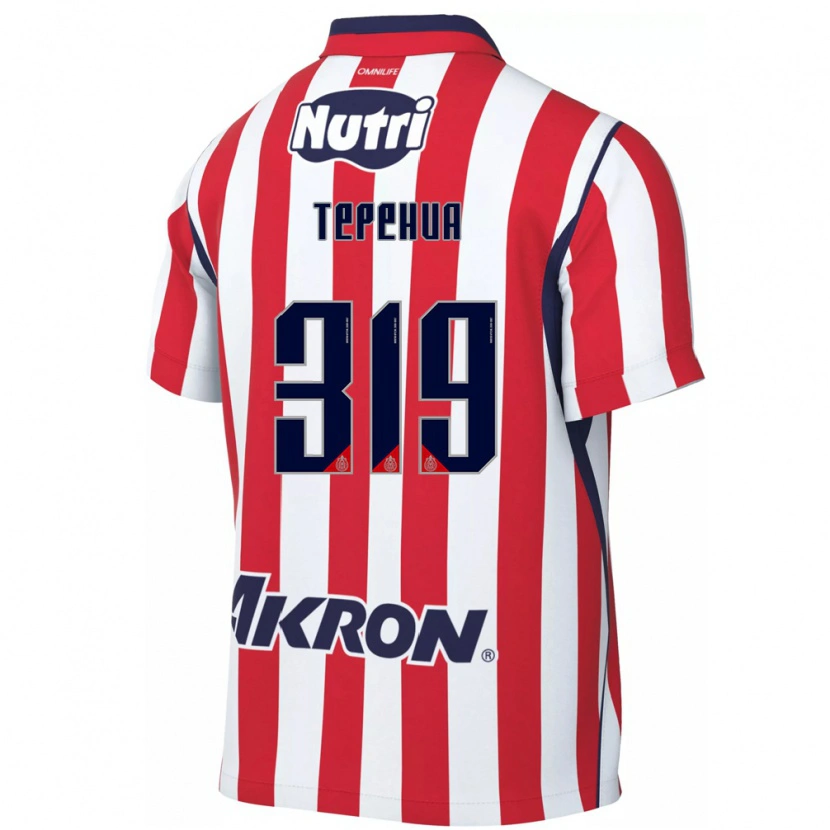 Danxen Kvinder Milán Tepehua #319 Rød Hvid Hjemmebane Spillertrøjer 2026/27 Trøje T-Shirt