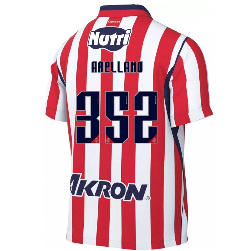 Danxen Kvinder Santiago Arellano #352 Rød Hvid Hjemmebane Spillertrøjer 2026/27 Trøje T-Shirt