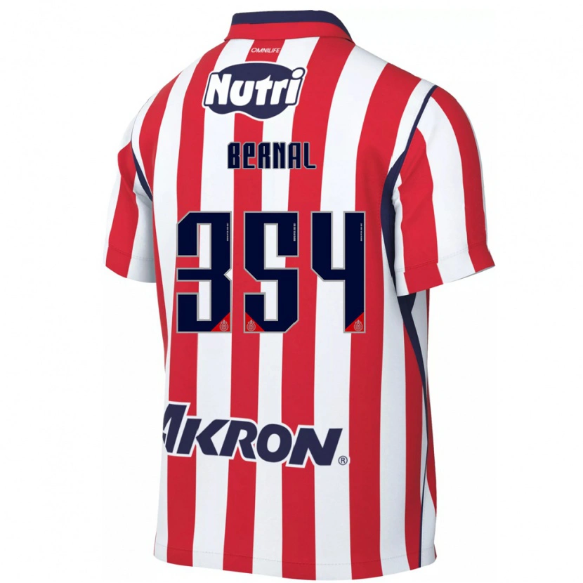 Danxen Kvinder Carlos Bernal #354 Rød Hvid Hjemmebane Spillertrøjer 2026/27 Trøje T-Shirt