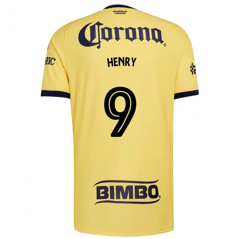 Danxen Kvinder Henry Martin #9 Gul Rød Sort Hjemmebane Spillertrøjer 2026/27 Trøje T-Shirt