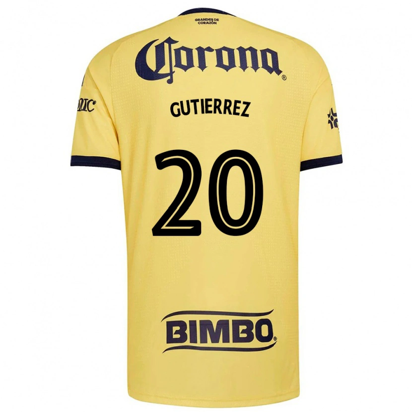 Danxen Kvinder Alexis Gutiérrez #20 Gul Rød Sort Hjemmebane Spillertrøjer 2026/27 Trøje T-Shirt