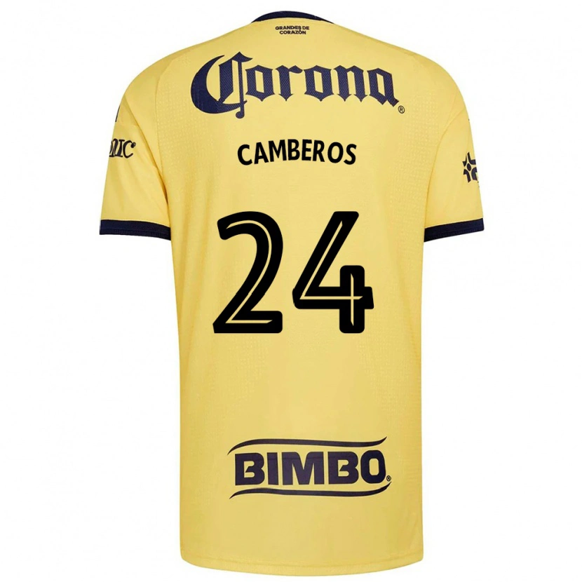 Danxen Kvinder Scarlett Camberos #24 Gul Rød Sort Hjemmebane Spillertrøjer 2026/27 Trøje T-Shirt