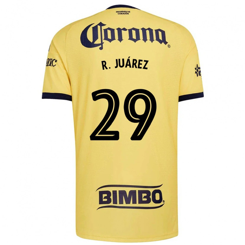 Danxen Kvinder Ramón Juárez #29 Gul Rød Sort Hjemmebane Spillertrøjer 2026/27 Trøje T-Shirt
