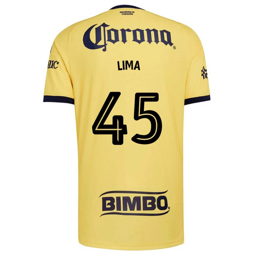 Danxen Kvinder Vinícius Moreira De Lima #45 Gul Rød Sort Hjemmebane Spillertrøjer 2026/27 Trøje T-Shirt