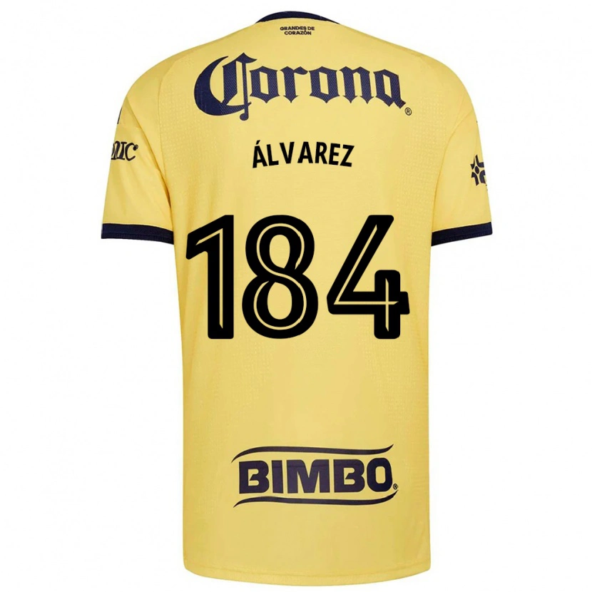 Danxen Kvinder Antonio Álvarez #184 Gul Rød Sort Hjemmebane Spillertrøjer 2026/27 Trøje T-Shirt