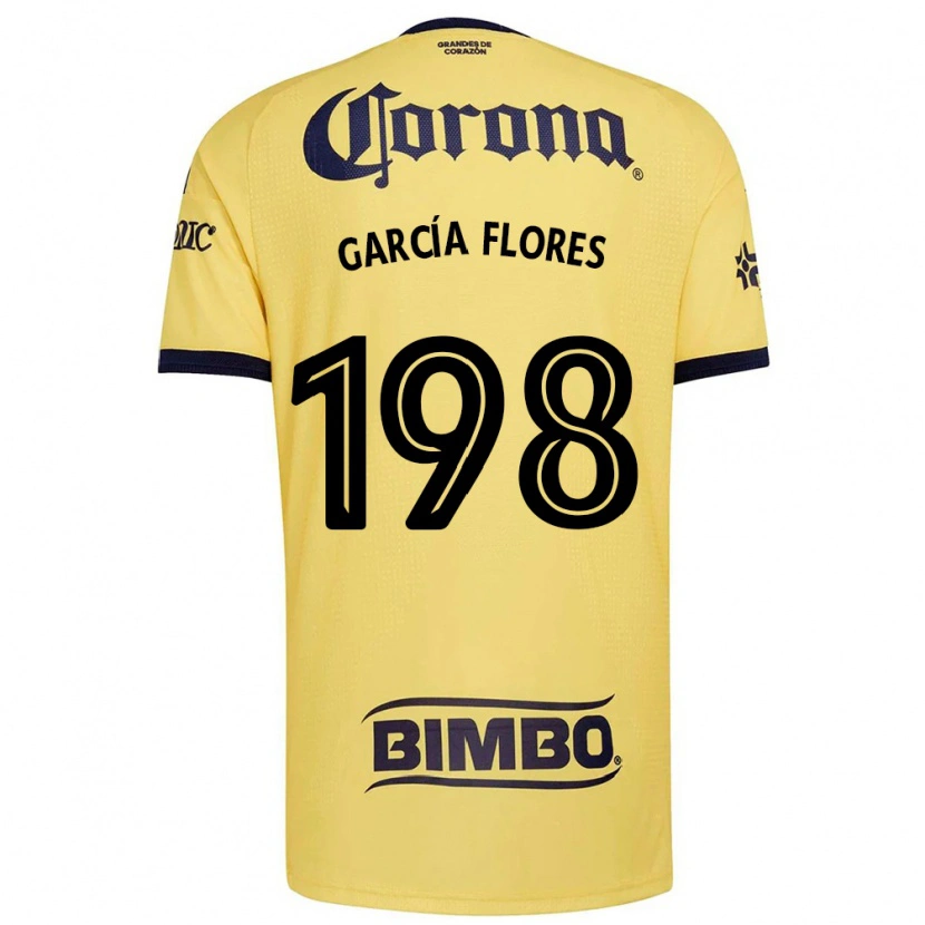 Danxen Kvinder Francisco García Flores #198 Gul Rød Sort Hjemmebane Spillertrøjer 2026/27 Trøje T-Shirt