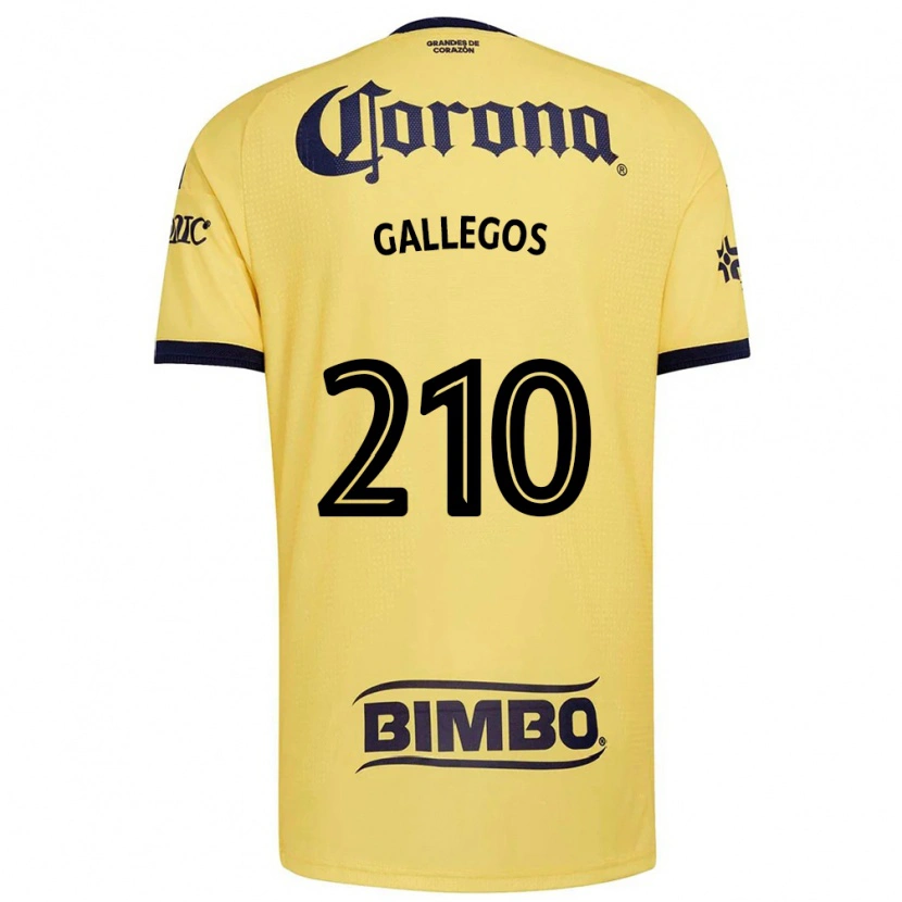 Danxen Kvinder José Gallegos #210 Gul Rød Sort Hjemmebane Spillertrøjer 2026/27 Trøje T-Shirt