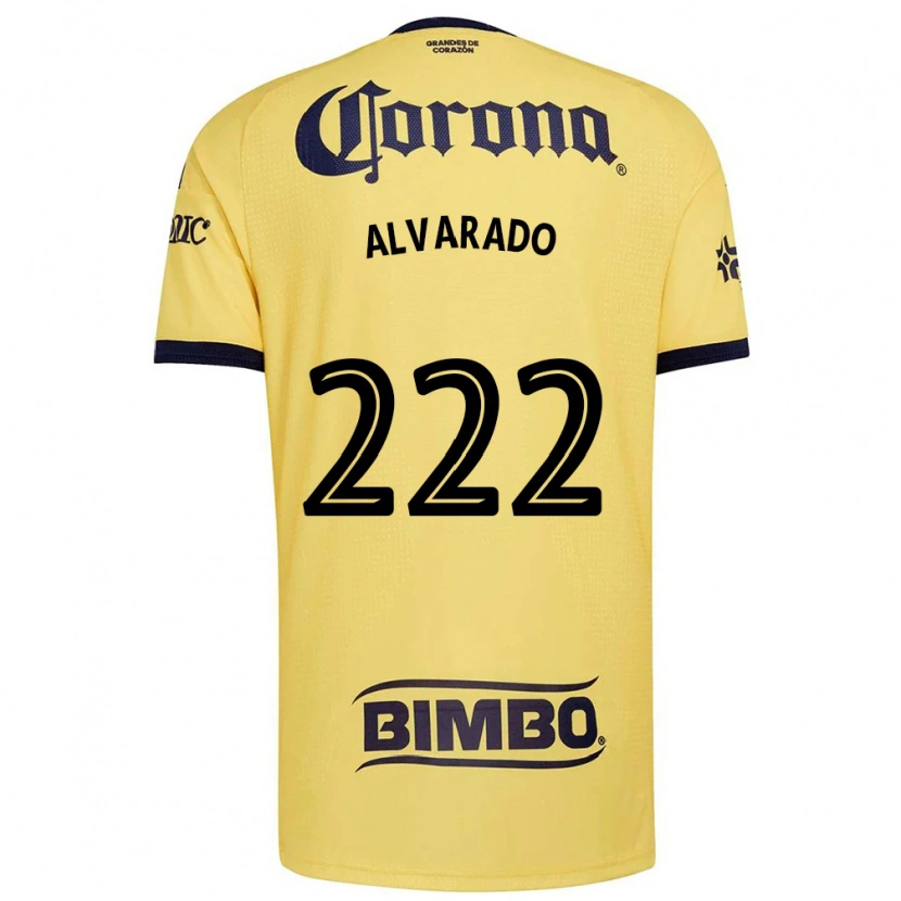 Danxen Kvinder Daniel Alvarado #222 Gul Rød Sort Hjemmebane Spillertrøjer 2026/27 Trøje T-Shirt
