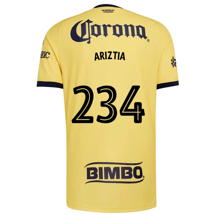 Danxen Kvinder Íñigo Ariztia #234 Gul Rød Sort Hjemmebane Spillertrøjer 2026/27 Trøje T-Shirt