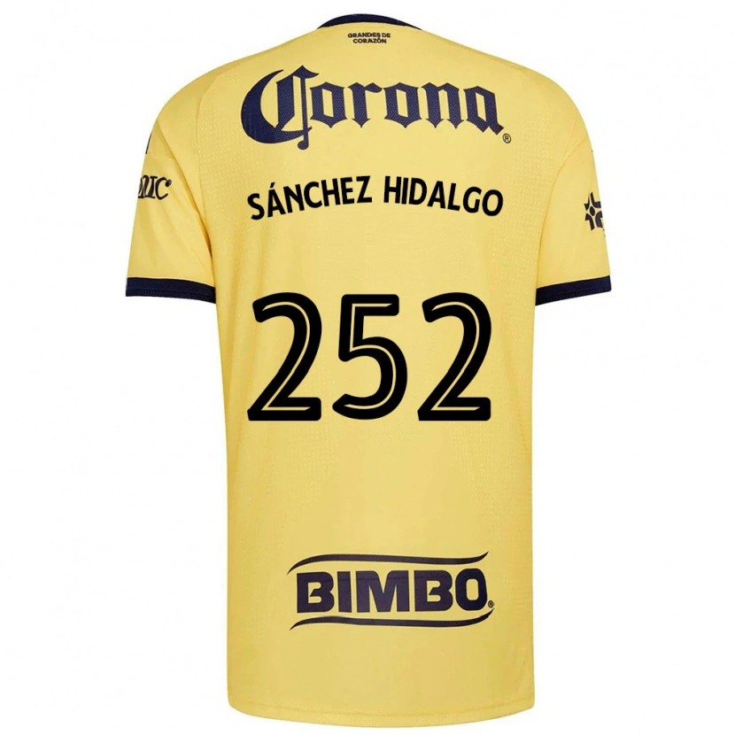 Danxen Kvinder Horacio Sánchez Hidalgo #252 Gul Rød Sort Hjemmebane Spillertrøjer 2026/27 Trøje T-Shirt